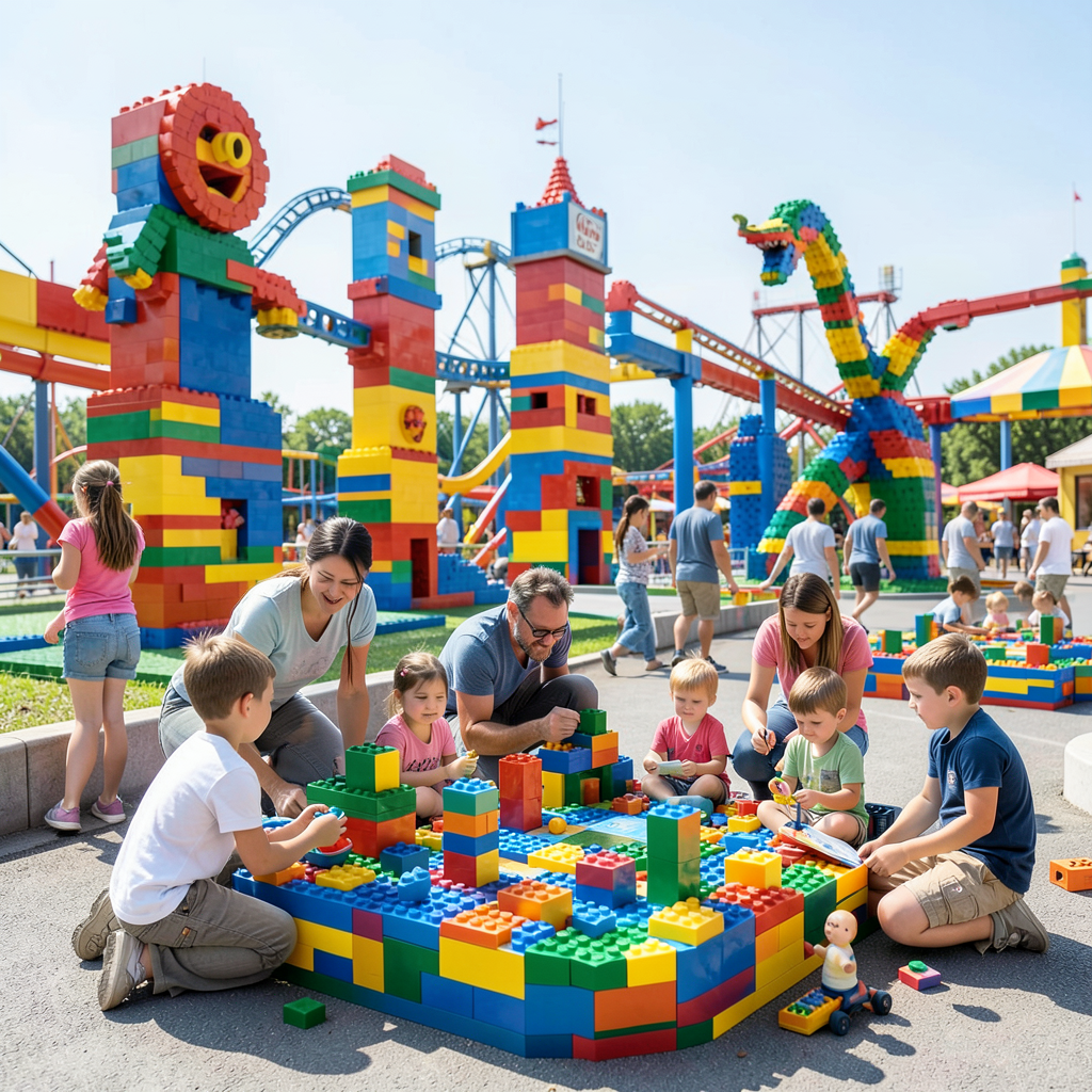 Brick-tastic fun at Legoland's new Lego Festival